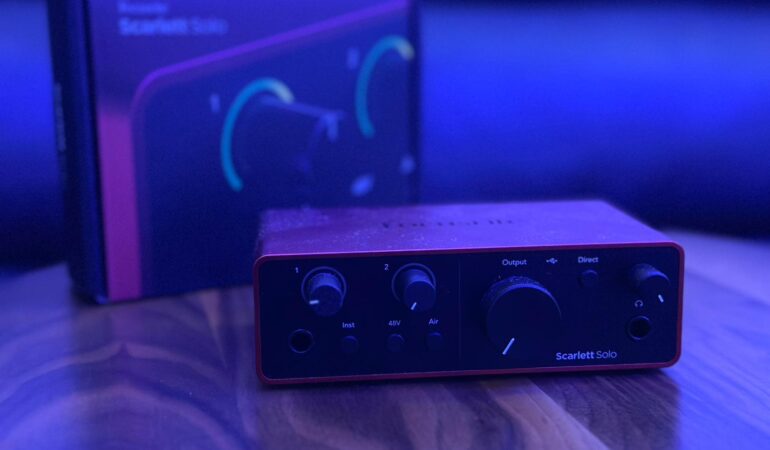 focusrite solo gen 4 incelemesi